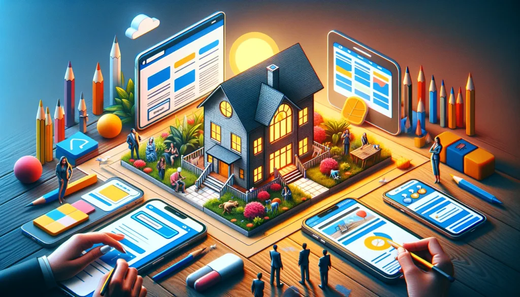 Confronto tra un sito web generico con template pre-costruito e un sito web personalizzato che risalta.