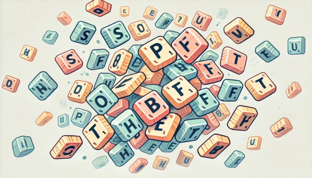 Cascata di lettere che indica il Glossario di Programmazione Web