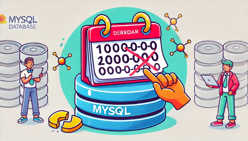Errore database MySQL per data non valida 0000-00-00
